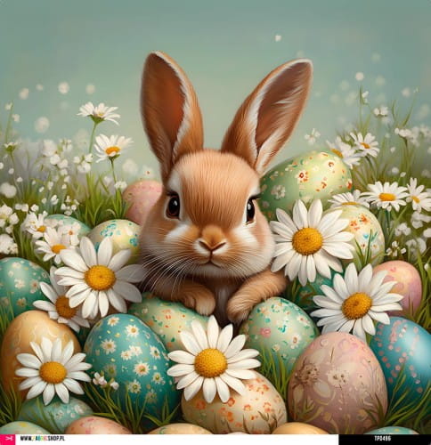 Panel-welurowy---poduszka-45x45---zajaczek-w-pastelowych-pisankach.webp